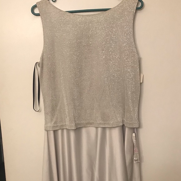Silver Formal Dress - Picture 1 of 4